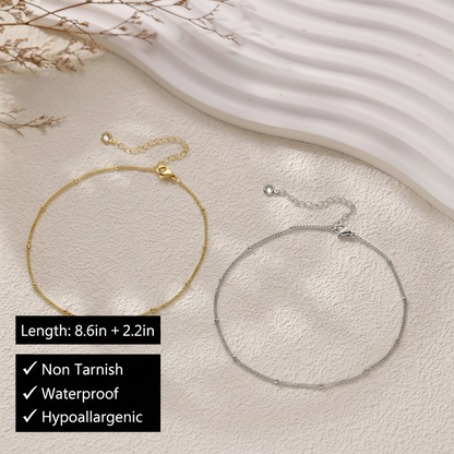 Navalina Double Ankle Bracelet for Women